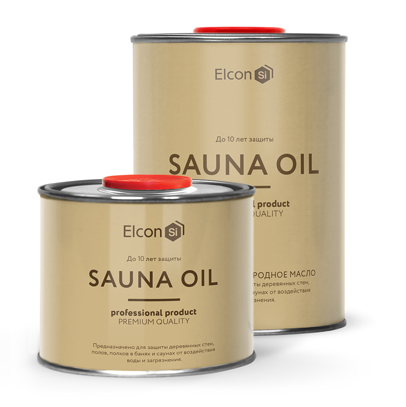 Elcon Sauna Oil - производство ООО "Элкон"